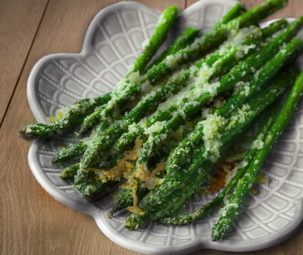 Roasted Asparagus with Parmesan