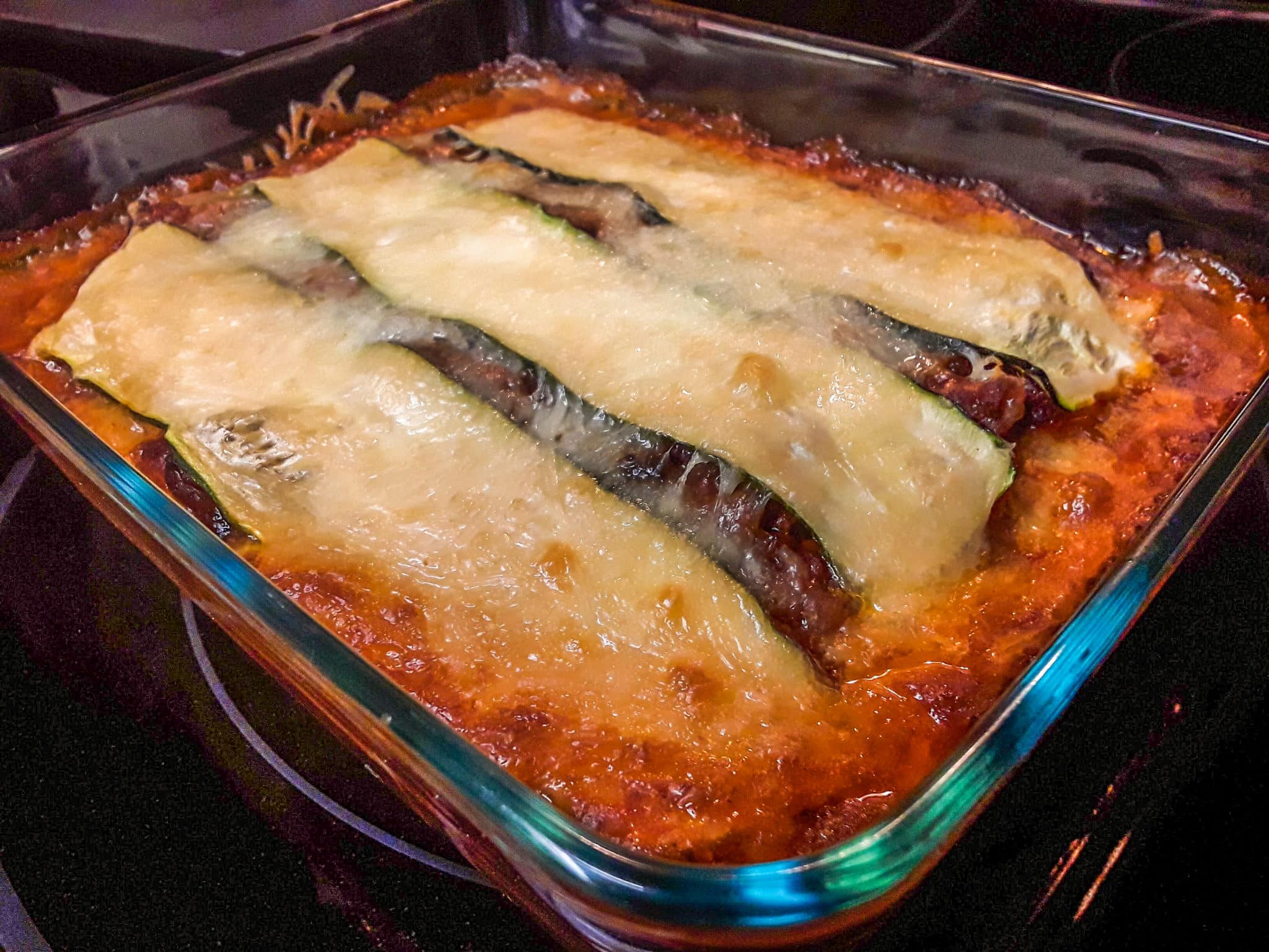 Keto Lasagna with Low Carb Sausage Meat Sauce